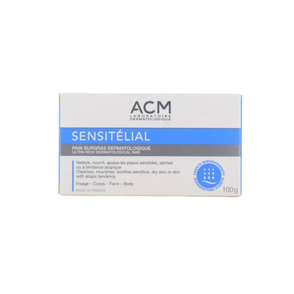 Dermatological Bar Soap Ultra-Rich Sensitive Skin ACM 100g
