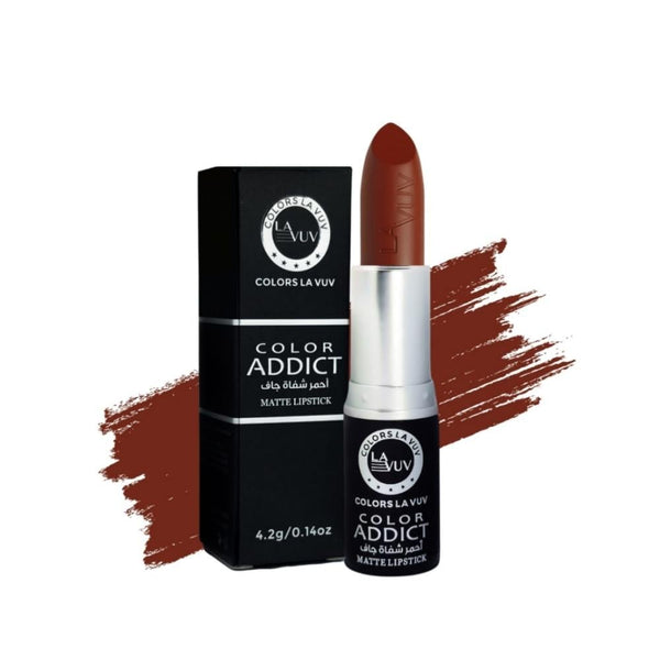 Lavuv Matte Creamy Lipstick 107 - Long-Lasting Moisturizing Formula