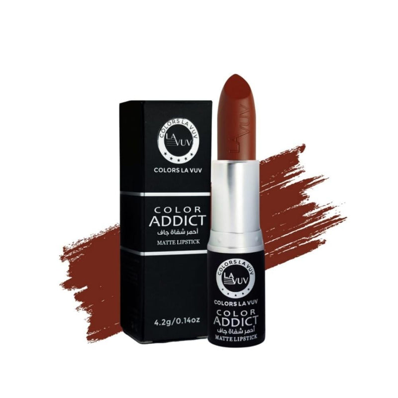 Lavuv Matte Creamy Lipstick 107 - Long-Lasting Moisturizing Formula