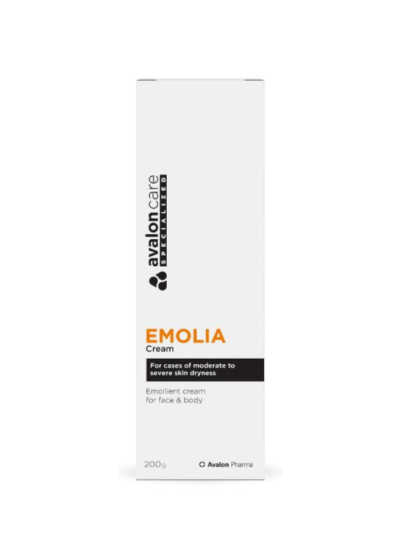 Cream for Severe Dry Skin Emollient Moisturizer Avalon Care 200g