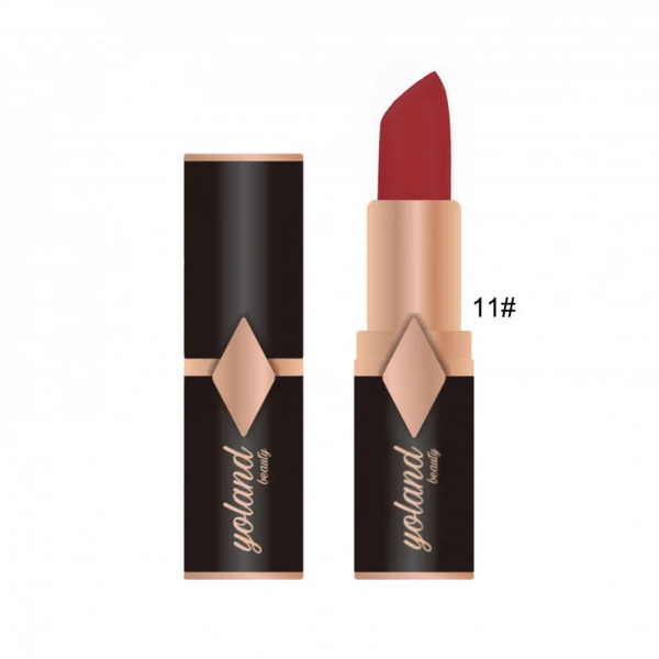 Yolande Beauty Tonay Creamy Rouge Lipstick 11, Matte Finish, 3.8g