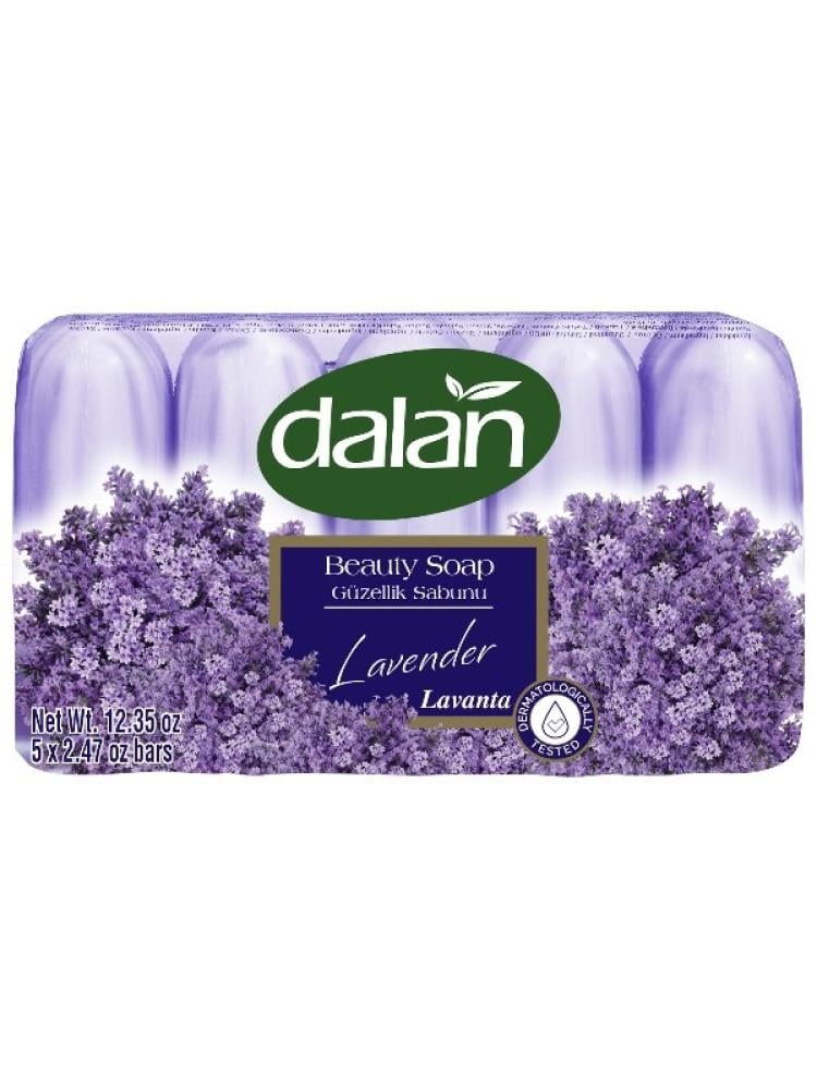 Dalan Lavender Beauty Soap - 70g Bar, 5 Count