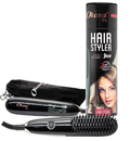Mini Pro Straightening Brush Compact Heated Tool Okema OK728
