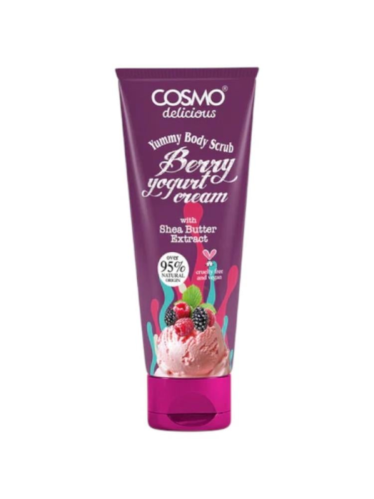 Cosmo Berry Yogurt Cream Body Scrub 275ml