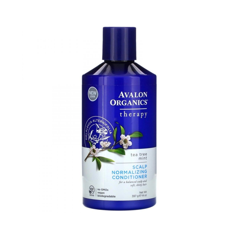 Avalon Organics Scalp Conditioner with Peppermint and Tea Tree Oil, 397g