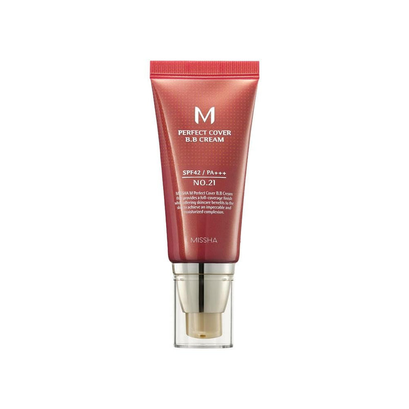 Missha M Perfect Cover BB Cream SPF 42 Light Beige No.21 50ml