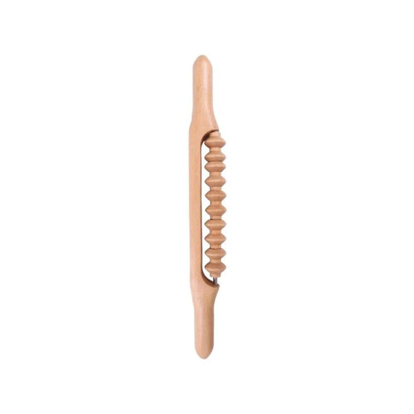 Wooden Massage Tool Muscle Relief Roller Spa System 1-Piece
