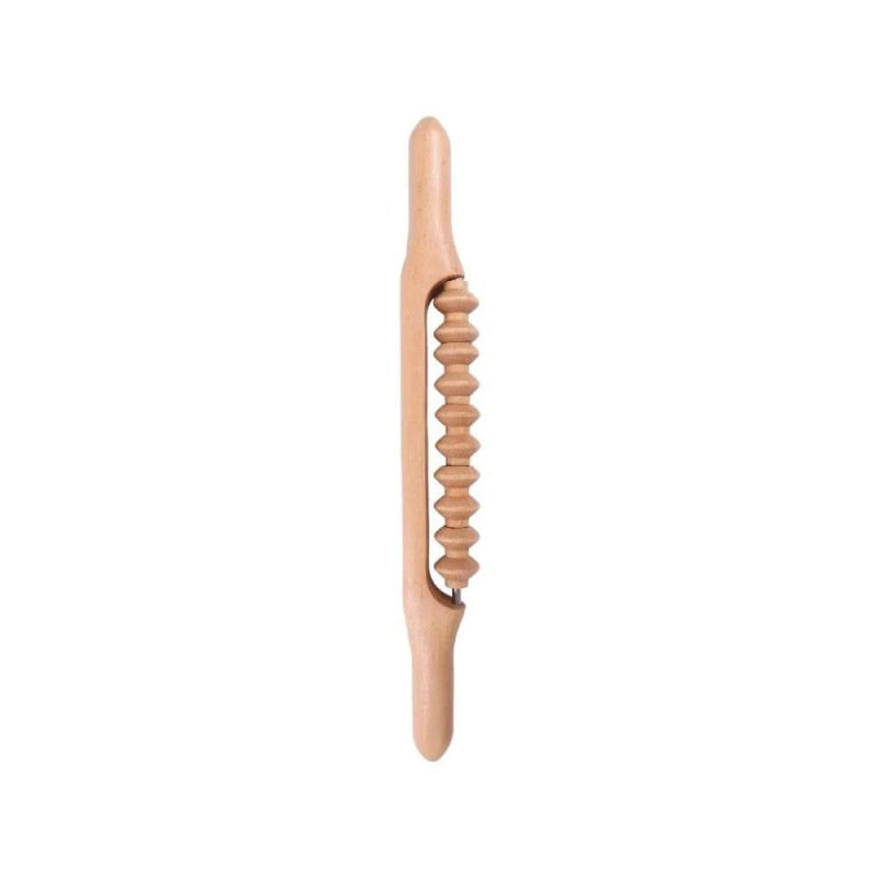Wooden Massage Tool Muscle Relief Roller Spa System 1-Piece
