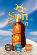 Sun Brown Carrot Bronzing Tanning Oil Spray - 200ml
