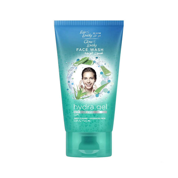 Hydra Gel Face Wash Aloe Vera Soothing Hydration Glow & Lovely 150g