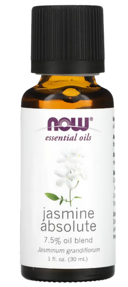 Now Pure Jasmine Essential Oil Floral Aromatic Blend 30ml