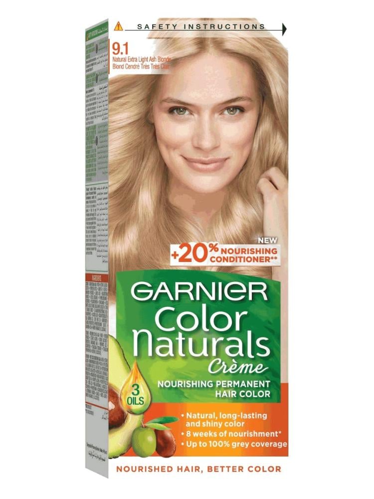 Ash Blonde Hair Color Extra Light Ash Blonde Tone Correction Garnier 100ml