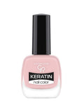 Keratin Nail Polish Long-Lasting Shine Golden Rose 10.2ml Shade 13