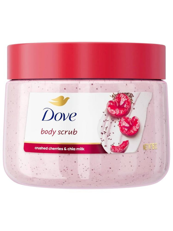 Dove Cherry & Chia Milk Body Scrub - 425g
