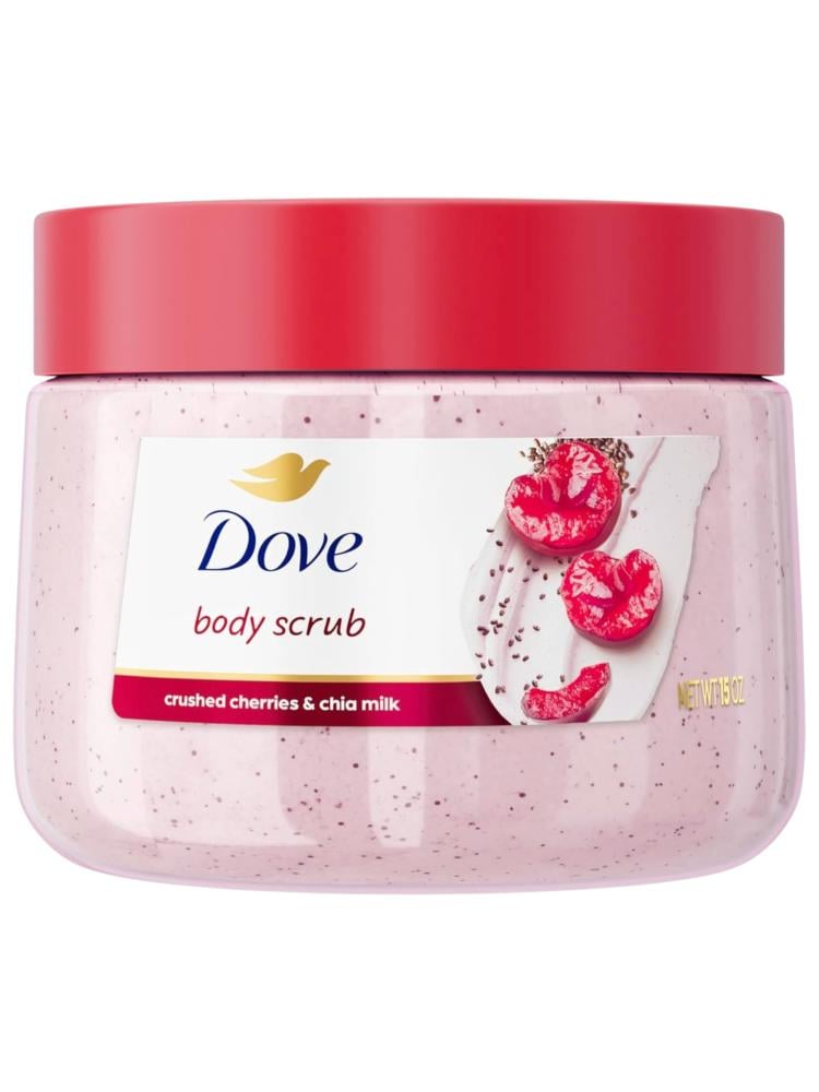 Dove Cherry & Chia Milk Body Scrub - 425g