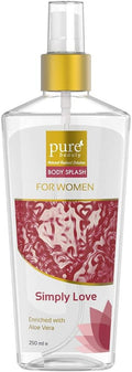 Body Splash For Women Simply Love Refreshing Fragrance Pure Beauty 250ml