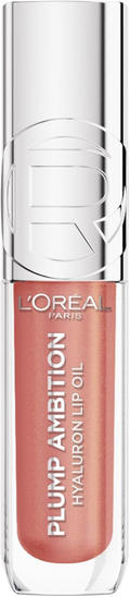 Buy Lip Oil Plump Ambition Hyaluronic Acid Nude Macaron 650 L'Oreal Paris 10ml