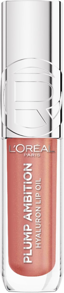 Buy Lip Oil Plump Ambition Hyaluronic Acid Nude Macaron 650 L'Oreal Paris 10ml