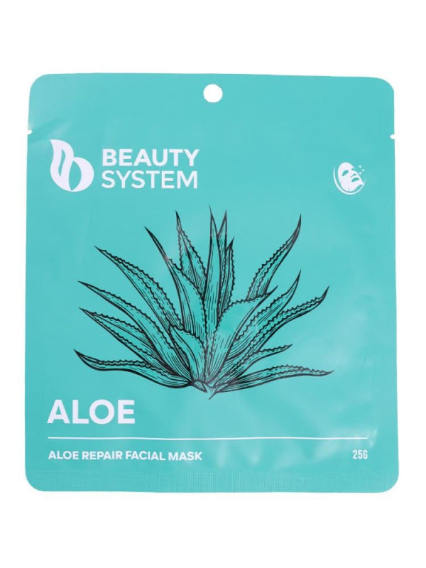 Beauty System Aloe Vera Repairing Moisturizing Face Mask - 25g