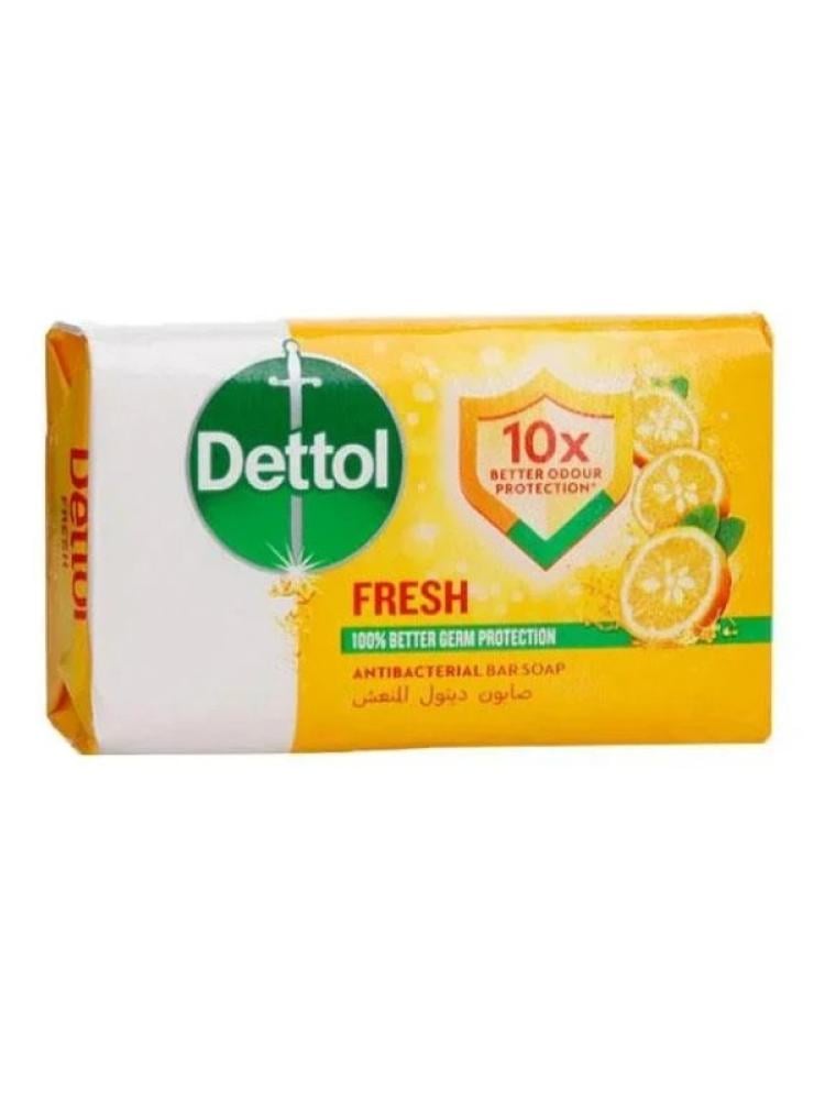Dettol Refreshing Antibacterial Soap Bar with Citrus Scent - 165g