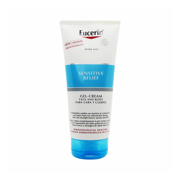 Eucerin After Sun Cream Sensitive Skin Moisturizer Fragrance-Free 200ml