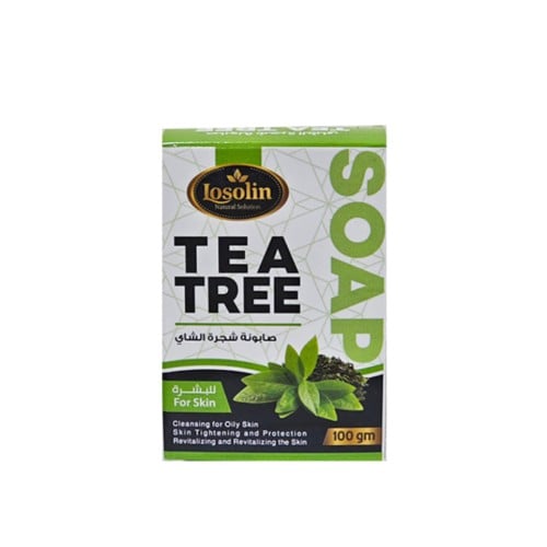 Losolin Tea Tree Soap, Moisturizing, 100g
