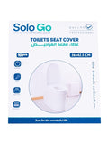 Solo Go Disposable Toilet Seat Covers - 10 Pcs, 36x42.5 cm