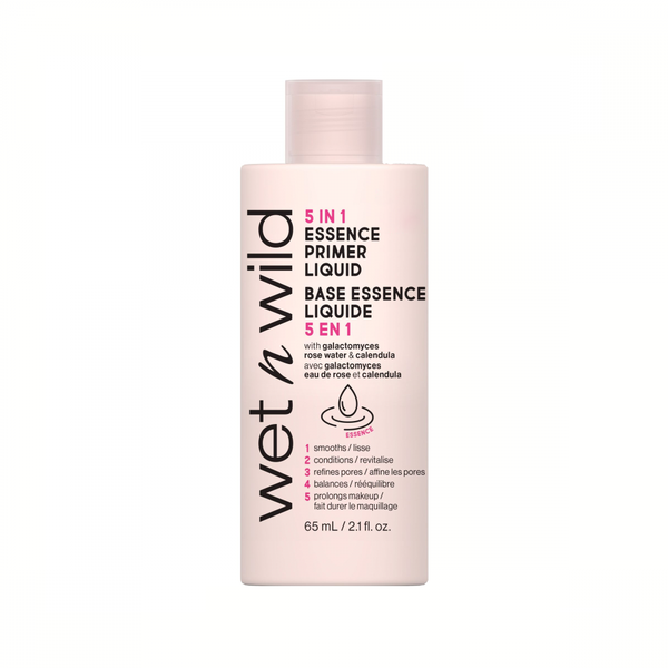 Wet n Wild 5-in-1 Liquid Primer, Calendula Extract & Rose Water, 65 ml