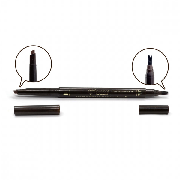 Natural Brown Eyebrow Pencil Triangular Tip Faresat 301