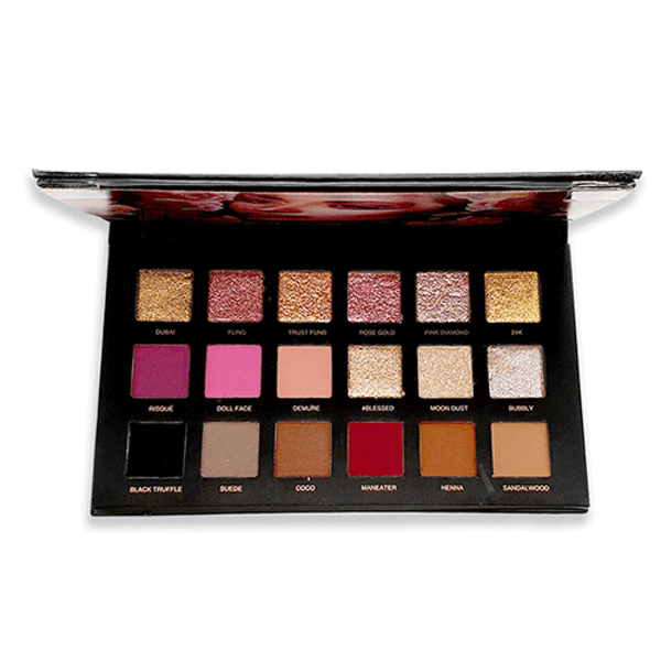 Make Over 22 Rose Gold Eyeshadow Palette 18-Color RG002