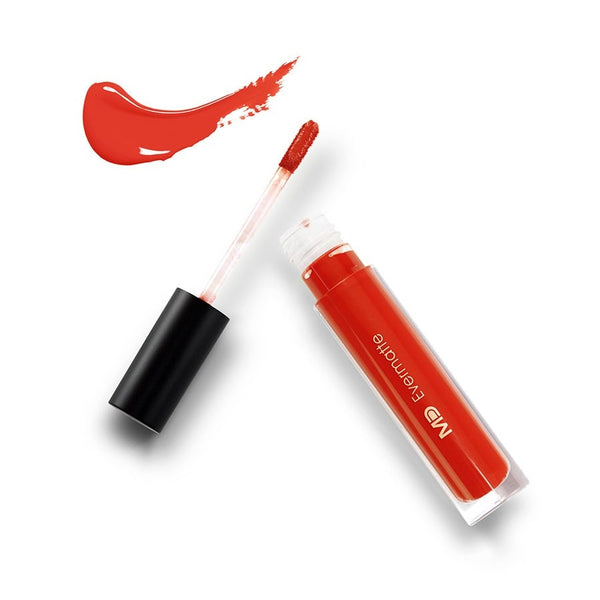 MD EVER Matte Liquid Lipstick L019, Full Coverage, 3ml
