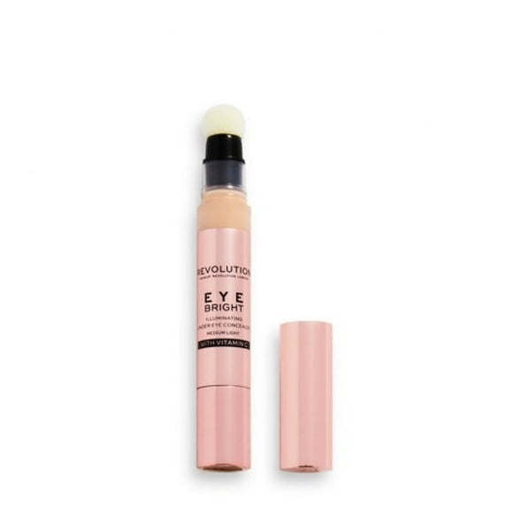 Revolution Eye Bright Concealer Medium Coverage, Brightens Under Eyes, Conceals Dark Circles