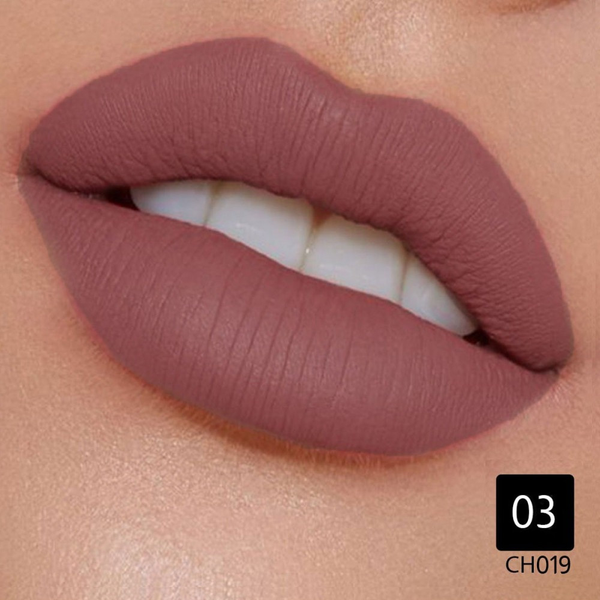 Christine Cashmere Matte Lipstick W33 Berry, Long-Lasting Matte Finish