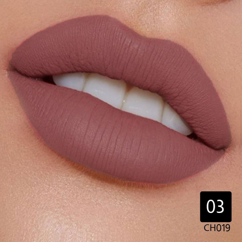 Christine Cashmere Matte Lipstick W33 Berry, Long-Lasting Matte Finish