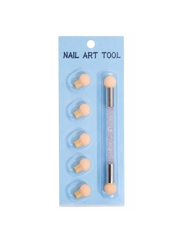 Salon System Nail Art Gradient & Decoration Tool Set - 5 Pieces