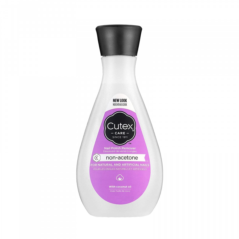 Cutex Nail Polish Remover, Moisturizing Formula, Quick-Dry, 100ml