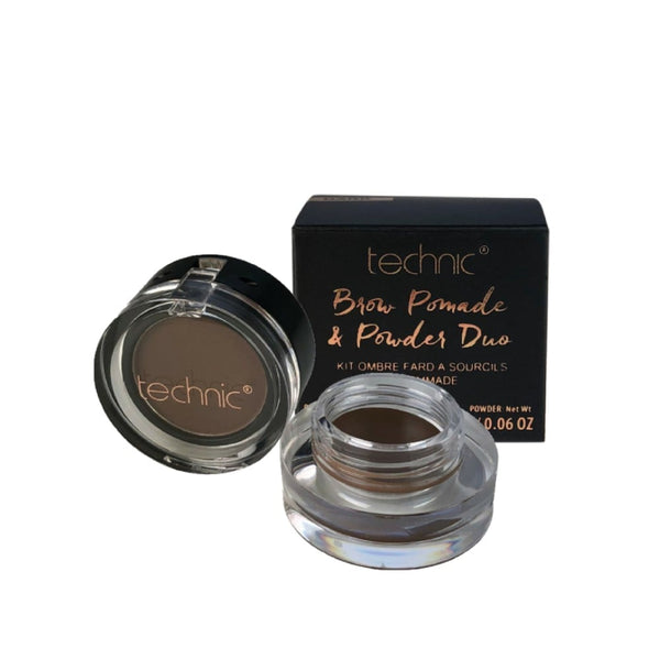 Technic Brow Pomade and Powder Duo, Medium, 4.8g