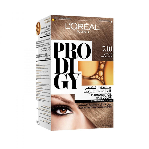 L'Oreal Paris Ammonia-Free Hair Color 7.10 Ash Blonde 180ml
