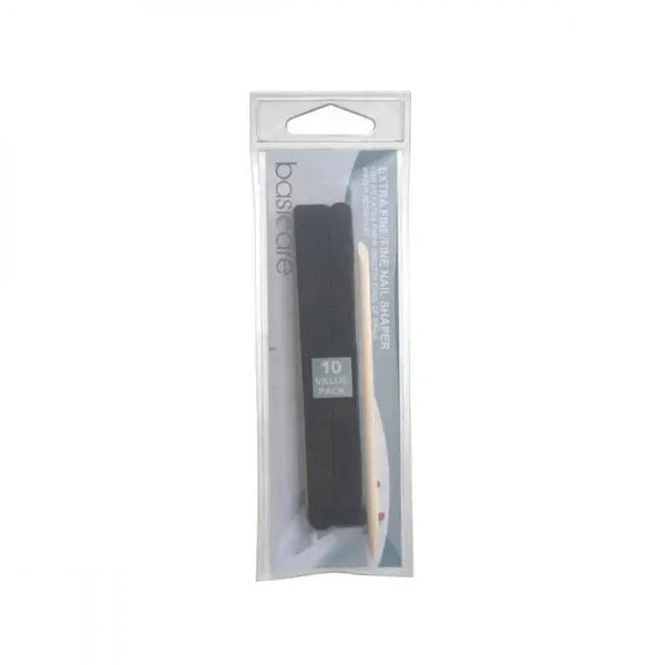 Basic Nail File Extra Thin 11.5cm, 10 Pack