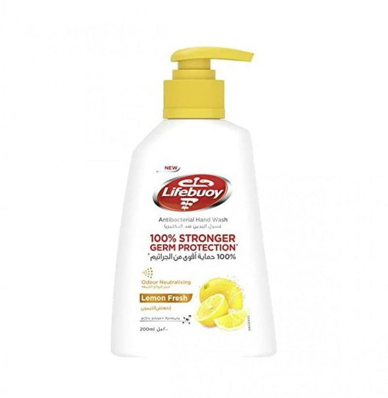 Lifebuoy Lemon Fresh Germ Protection Hand Wash 200ml