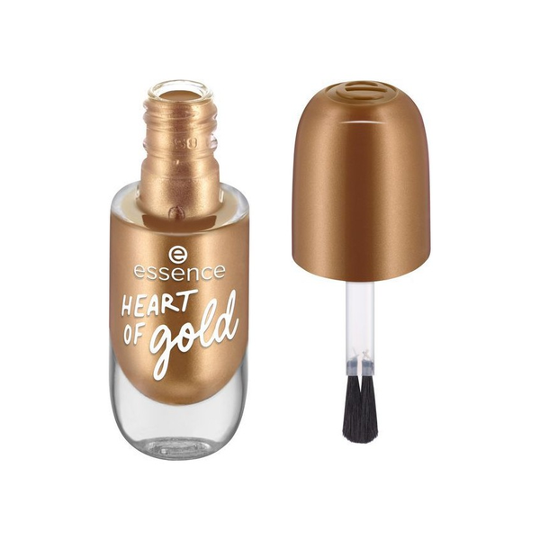 Essence Gel Nail Polish Heart of Gold Glitter Finish 8ml