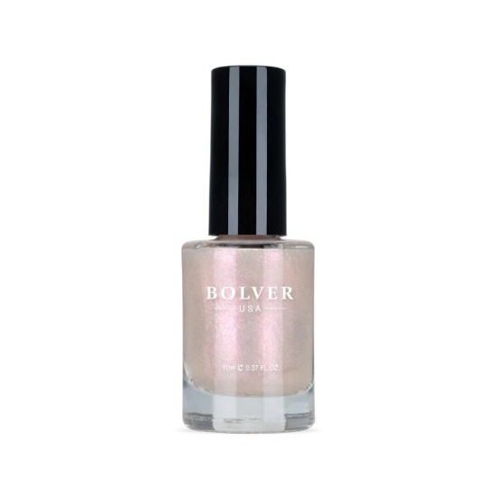 Bolver Nail Polish, Shade 764 Pulver, Glossy Finish with Wide Brush
