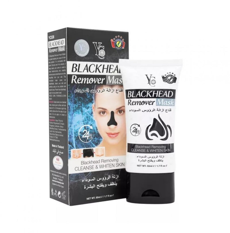 Yc Blackhead Removal Mask with Activated Charcoal, Pore Cleansing, 50g