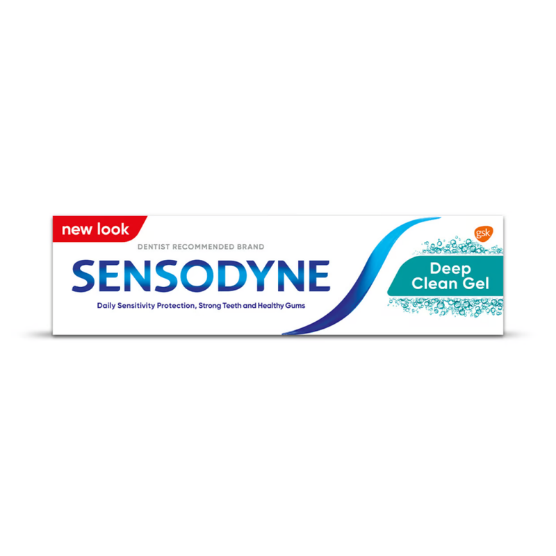 Sensodyne Deep Clean Gel Toothpaste for Sensitive Teeth, 75ml