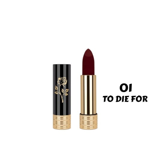 Bolver Velvet Full Coverage Lipstick, Shade 01, Matte Formula