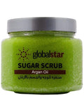 Body Shop Face Scrub Argan Oil Sugar Exfoliator Global Star 600g