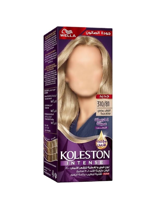 Wella Koleston Hair Dye Very Light Ash Blonde 310/81 60ml