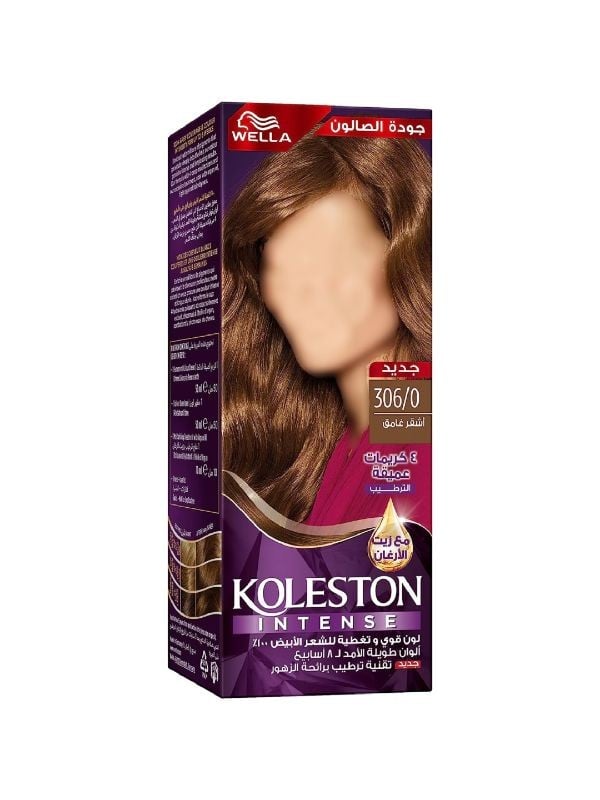 Dark Blonde Hair Dye Permanent Color 306/0 Wella Koleston 60ml