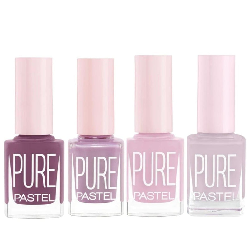 Pastel Rosie Touch Nail Polish Set - Vegan - 4 x 13ml