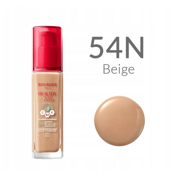 Bourjois Healthy Mix Clean Foundation 54 Beige, 30 ml
